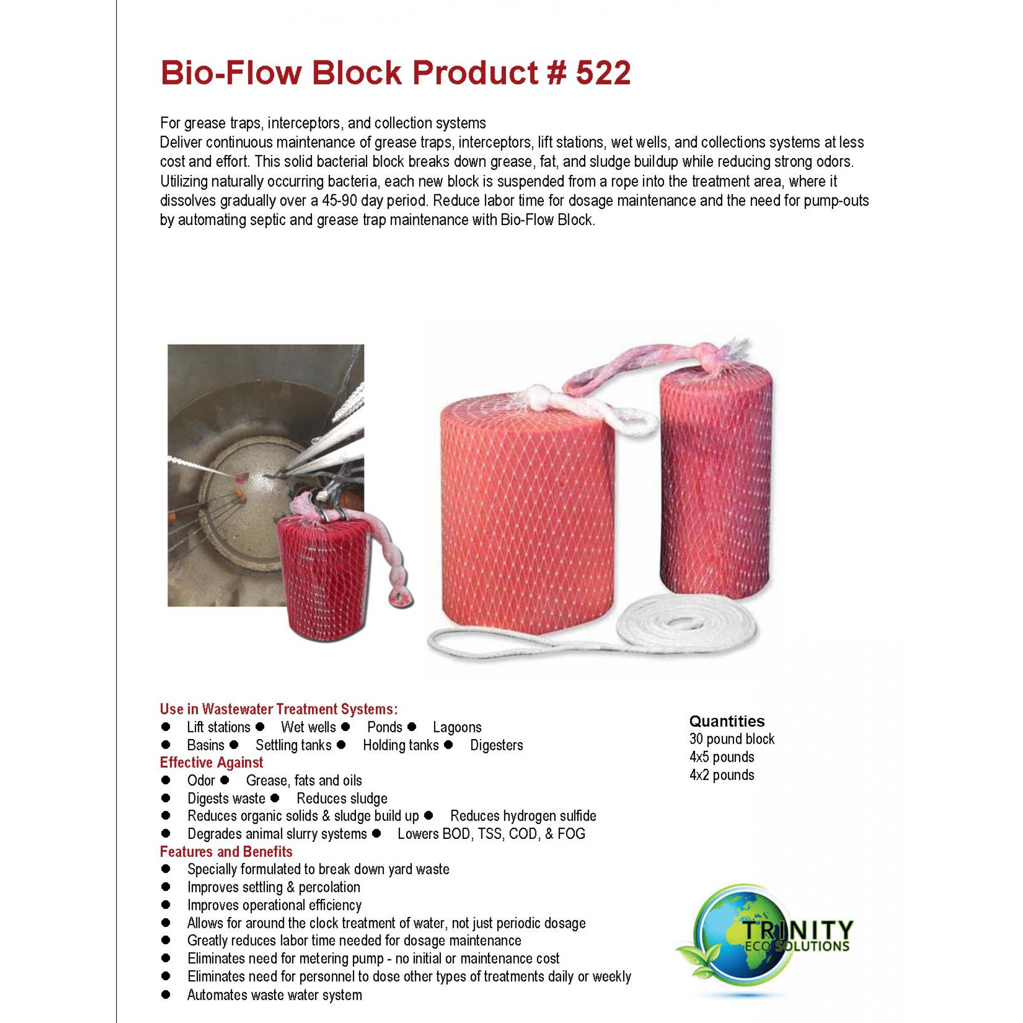 TES 522 Bio-Flow Block